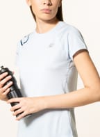 new balance Running shirt IMPACT RUN in mesh, Color: LIGHT BLUE (Image 1)