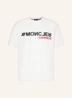 MONCLER GRENOBLE T-shirt, Color: WHITE/ BLACK/ RED (Image 1)