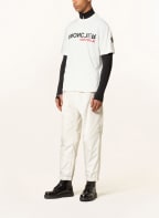 MONCLER GRENOBLE T-shirt, Color: WHITE/ BLACK/ RED (Image 1)