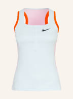 Nike Tank top COURT DRI-FIT SLAM with mesh, Color: LIGHT BLUE/ LIGHT PINK/ RED (Image 1)