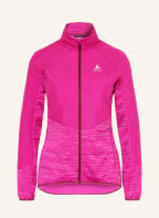 odlo Hybrid-Laufjacke RUN EASY mit Mesh, Farbe: FUCHSIA (Bild 1)