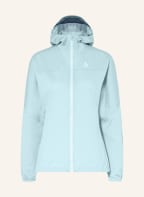 odlo Laufjacke ZEROWEIGHT WATERPROOF, Farbe: TÜRKIS (Bild 1)
