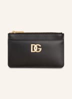 DOLCE & GABBANA Card case with coin compartment, Color: BLACK (Image 1)
