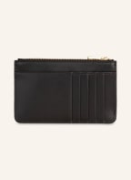 DOLCE & GABBANA Card case with coin compartment, Color: BLACK (Image 1)
