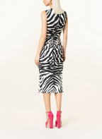 DOLCE & GABBANA Sheath dress, Color: WHITE/ BLACK (Image 1)