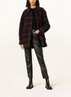 ISABEL MARANT ÉTOILE Overjacket HARVELI, Farbe: DUNKELGRÜN/ SCHWARZ/ DUNKELROT (Bild 1)