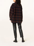 ISABEL MARANT ÉTOILE Overjacket HARVELI, Farbe: DUNKELGRÜN/ SCHWARZ/ DUNKELROT (Bild 1)