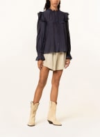 ISABEL MARANT ÉTOILE Bluse GILATEDY mit Spitze , Farbe: DUNKELBLAU (Bild 1)