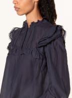 ISABEL MARANT ÉTOILE Bluse GILATEDY mit Spitze , Farbe: DUNKELBLAU (Bild 1)