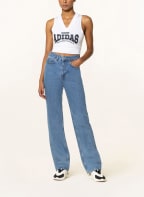 adidas Originals Cropped top CLASS OF 72, Color: WHITE/ DARK BLUE/ GREEN (Image 1)