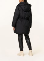 Levi's® Oversized down coat with removable hood, Color: BLACK (Image 1)
