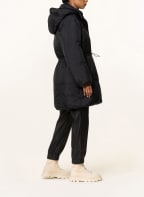 Levi's® Oversized down coat with removable hood, Color: BLACK (Image 1)