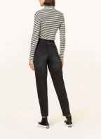 Levi's® Cropped turtleneck shirt ORIEL, Color: ECRU/ BLACK (Image 1)