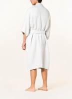 HAY Unisex bathrobe with 3/4 sleeves, Color: LIGHT GRAY (Image 1)