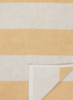 HAY Towel FROTTÉ STRIPE, Color: CREAM/ YELLOW (Image 1)