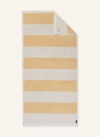 HAY Towel FROTTÉ STRIPE, Color: CREAM/ YELLOW (Image 1)
