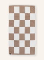 HAY Bathmat CHECK, Color: CREAM/ BROWN (Image 1)