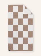 HAY Bathmat CHECK, Color: CREAM/ BROWN (Image 1)