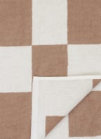 HAY Towel CHECK, Color: BROWN/ CREAM (Image 1)