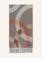 FRAAS Scarf, Color: BROWN/ DARK YELLOW/ LIGHT BLUE (Image 1)