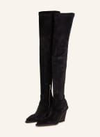 PARIS TEXAS Overknee-Stiefel VEGAS, Farbe: SCHWARZ (Bild 1)