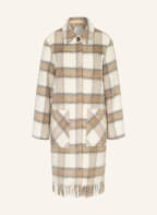 WOOLRICH Mantel, Farbe: BEIGE/ DUNKELGRAU/ CAMEL (Bild 1)