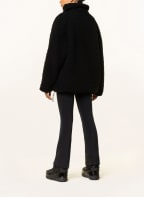 GOLDBERGH Slip-on jacket CORA made of teddy, Color: BLACK (Image 1)