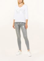 ULLI EHRLICH SPORTALM Shirt RUTH with 3/4 sleeves, Color: WHITE (Image 1)
