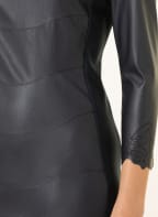 SPORTALM Kleid im Materialmix, Farbe: DUNKELBLAU (Bild 1)
