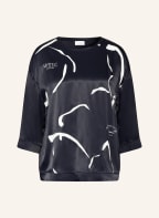SPORTALM Blusenshirt mit 3/4-Arm, Farbe: DUNKELBLAU/ WEISS (Bild 1)
