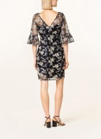 ADRIANNA PAPELL Cocktailkleid mit 3/4-Arm, Farbe: SCHWARZ/ BLAU/ ECRU (Bild 1)
