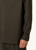 032c Oversized-Overshirt, Farbe: OLIV (Bild 1)