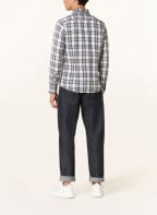 OLYMP Hemd Level Five body fit, Farbe: WEISS/ OLIV/ DUNKELBLAU (Bild 1)