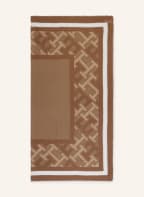 TOMMY HILFIGER Tuch, Farbe: KHAKI/ BRAUN/ WEISS (Bild 1)