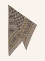 Lala Berlin Dreieckstuch aus Cashmere, Farbe: TAUPE/ DUNKELGRAU (Bild 1)