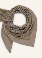 Lala Berlin Dreieckstuch aus Cashmere, Farbe: TAUPE/ DUNKELGRAU (Bild 1)
