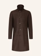 TIGER OF SWEDEN Coat ELIIAS, Color: DARK BROWN/ BROWN (Image 1)