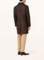TIGER OF SWEDEN Coat ELIIAS, Color: DARK BROWN/ BROWN (Image 1)