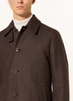 TIGER OF SWEDEN Coat ELIIAS, Color: DARK BROWN/ BROWN (Image 1)