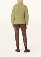 REPEAT Cashmere-Pullover, Farbe: HELLGRÜN/ GELB (Bild 1)