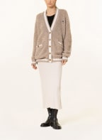 PINKO Oversized-Strickjacke CUBAN mit Mohair , Farbe: CREME (Bild 1)