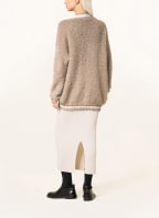 PINKO Oversized-Strickjacke CUBAN mit Mohair , Farbe: CREME (Bild 1)