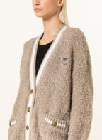 PINKO Oversized-Strickjacke CUBAN mit Mohair , Farbe: CREME (Bild 1)