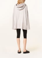Acne Studios Oversized hoodie with embroidery, Color: LIGHT GRAY (Image 1)