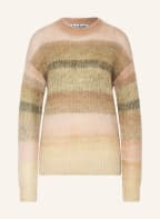 Acne Studios Sweater with mohair, Color: BEIGE/ LIGHT GREEN (Image 1)