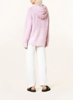 Acne Studios Oversized knit hoodie , Color: LIGHT PURPLE (Image 1)