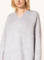 Acne Studios Sweater with mohair, Color: LIGHT BLUE/ LIGHT PURPLE/ MINT (Image 1)