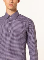 BOSS Shirt HANK slim fit , Color: WHITE/ BLACK/ DARK RED (Image 1)