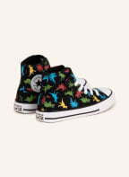 CONVERSE Hightop-Sneaker CHUCK TAYLOR ALL STAR, Farbe: SCHWARZ/ ROT/ GRÜN (Bild 1)