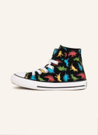 CONVERSE Hightop-Sneaker CHUCK TAYLOR ALL STAR, Farbe: SCHWARZ/ ROT/ GRÜN (Bild 1)